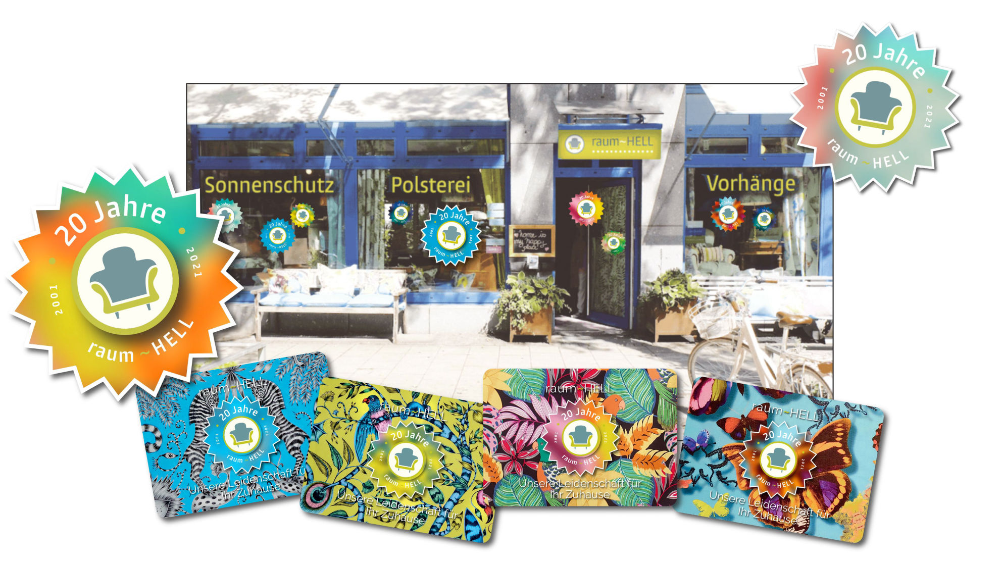 raum~HELL_20 Jahre © Design/Web2021 greenstuff.de